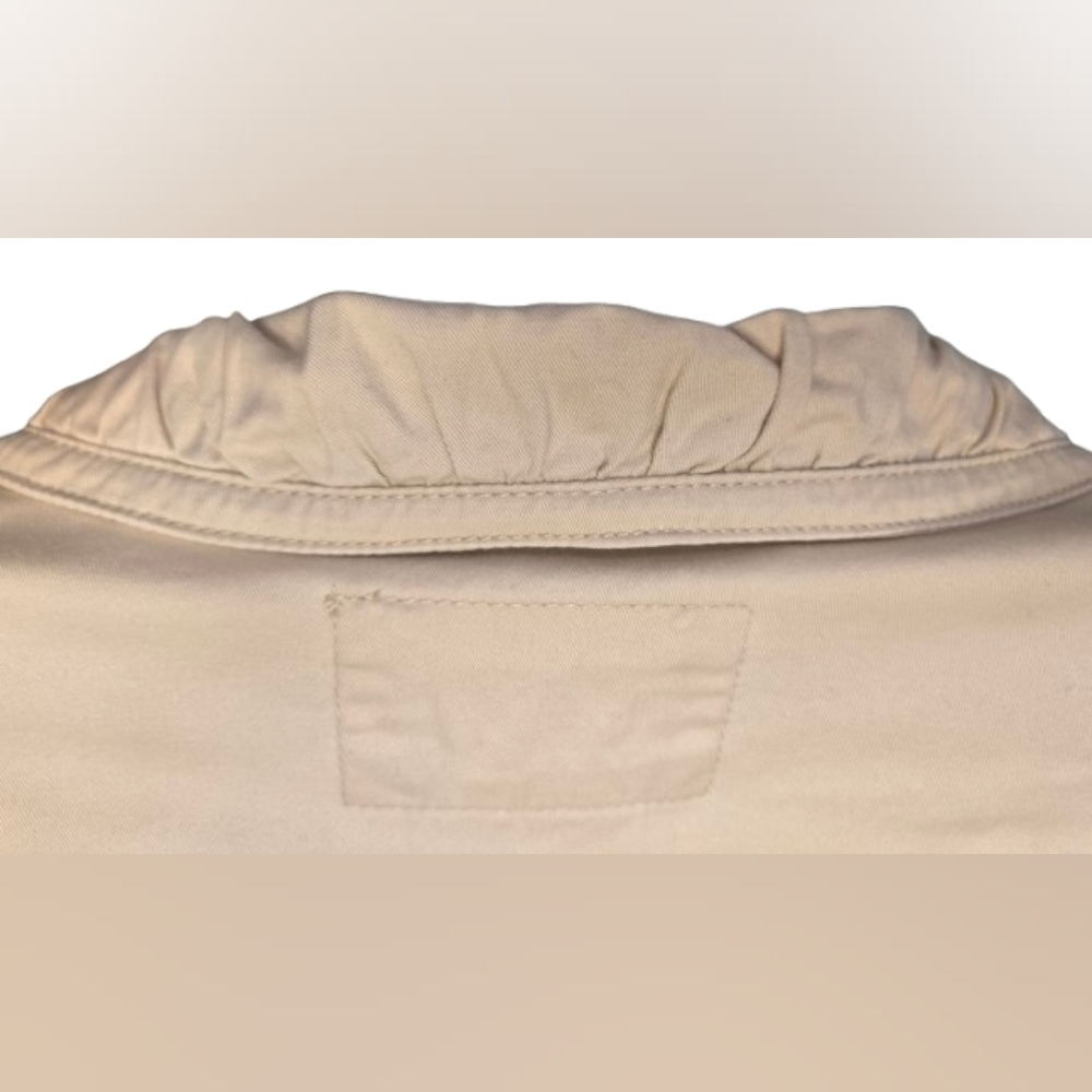 Live a Little‎ Beige Ruffle Trim Jacket - Picture 3 of 7